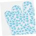 minkissy 3 Pairs Printed Bath Gloves Exfoliating Gloves Shower Gloves Five Fingers Bath Towel Child - Buy Online on SooperMarket.com