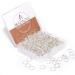 BEADNOVA 10mm Jump Rings Silver Jewelry Jump Rings for Jewelry Making Open Jump Rings for Keychains (300Pcs) 10mm 300pcs