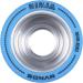 Riedell Sonar Ninja Roller Skate Wheels - 59mm x 38mm Blue - 4 Pack - Buy Online on SooperMarket.com