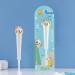 Toddler Toothbrush Toothbrush with Soft Brush Head - Travel Toothbrush with Round Anti-Slip Handle for Kids 3-12 Years Old Shakven - Buy Online on SooperMarket.com