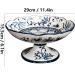 Fruit Basket Bowl Fruit Bowl New Chinese Style Retro Blue and White Porcelain Fruit Dish Home Living Room Kitchen Restaurant Desktop Decor Round Ceramic Fruit Plate Fruit Bowls (Color : C) - Buy Online on SooperMarket.com