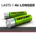 Rayovac AAA Rechargeable Batteries - 4 Count Pack of 2 | Long-lasting Power for All Devices - Buy Online on SooperMarket.com