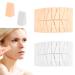 DHWEKU 48 Pieces Make Up Sponge Set Latex-Free Cosmetic Sponges Small Beauty Blender Makeup Sponge for Liquid Foundation Powder Sun Protection and Cream (24 White + 24 Skin Colours)