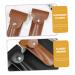 NOLITOY Manual Razor Travel Cover - Brown PU Shaver Storage Case (16.5x4.2x1CM) | International Shipping Available - Buy Online on SooperMarket.com