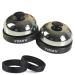 VIMOV Dog Training Bells Set of 2 Toy Bells for Training and Communication Device with 2 Silicone Protective Covers.. metallic
