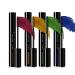 Joyeee Coloured Mascara Waterproof Brown Mascara Voluminous 4pcs 4D Silk Fiber False Lash Effect Tubing Mascara Eyelash Comb Volume Length Long Lasting Smudge Proof Lashes Make Up for Women Girl #043
