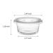 Disposable Plastic Portion Cups With Lids  Souffle Cups  Jello Shot Cups  Meal Prep Containers 200 Sets - 2 oz. - Buy Online on SooperMarket.com