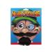 Alsino mustache for gluing black fake self -adhesive Mario sticker - for parties costumes & cladding - for children & adults LG9613 BART 4