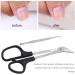 Professional Nail Scissors Long Handled Sharpp Nail Clippers Cutters Stainless Steel Manicure Scissors for Fingernail & Toenail - Buy Online on SooperMarket.com