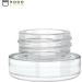 200 Pack 5ml Thick Clear Glass Containers with Black Child Resistant Lids for Oil  Lip Balm  Wax  Cosmetics - Buy Online on SooperMarket.com