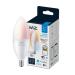 WiZ Connected Color 60W Candle B11 Smart WiFi Light Bulb, 16 Million Colors, Compatible with Alexa and Google Home Assistant, No Hub Required, 1 Bulb Candle Color 1 Count (Pack of 1)