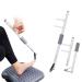 Long Handled Toenail Clippers Wide Jaw Opening, Free Bending, for Thick Nails, for The Seniors, Overweight, Disabled with Arthritis, Easy Reach Pedicure Auxiliary Tools (XS-Length 19.7 inch)