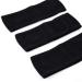 Queta Hair Band for Makeup - Adjustable Terry Cloth Headband with Velcro Fastener - 3PCS Black - Perfect Cosmetic Hair Protection - Buy Online on SooperMarket.com