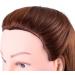 Cikonielf Hair Training Head - Synthetic Fiber for Web Design & Coloring Practice - Washable with Shampoo - Buy Online on SooperMarket.com