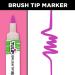 Tulip Permanent Neon Fabric Brush Tip Markers - Set of 10 - Buy Online on SooperMarket.com
