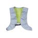 Newrban |Reflecting turning vest - light and safe - equipped with a practical and spacious cell phone pocket - unit size - color gray