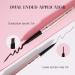 Music Flower Double Ended Waterproof Eyebrow Pencil - Smudgeproof & Long Lasting Dark Brown Brow Pen - Eye Makeup Essential - Buy Online on SooperMarket.com