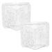 Kisangel 4 Pcs Square Apple Molds Vegetable Fruit Styling Fruit Stereotypes Melon