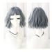 Buy BGHJUE Short Wavy Bob Lace Front Human Hair Wig - 9 Inch Dark Brown Honeypudding Color - International Shipping Available - Buy Online on SooperMarket.com