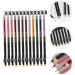 KALLORY 12pcs Lip Liner Eyeliner Waterproof Eye Liner Pencil Lipliner Pens Cosmetic Supplies Makeup Pen Lips - Buy Online on SooperMarket.com