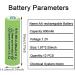 12 Counts AA 600mAh NiMH Rechargeable Batteries - 1.2V Double A Solar Light Compatible - Eco-Friendly Power Solution - Buy Online on SooperMarket.com