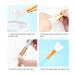 Soft Head Face Mask Brush | Silicone Mask Applicator for Foundation & Cream | Beauty Tool for Salon & Home Use - Blue - Buy Online on SooperMarket.com