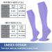Compression Socks 3 Pairs for Men & Women - Support for Running, Nurses, Cycling - Pink/Purple/Grey - Small-Medium - Buy Online on SooperMarket.com