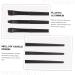 Baluue 9 Pcs Eyeliner Brush Eyebrow Brush Female Ultra Thin Eyeliner Brush The Black - Buy Online on SooperMarket.com