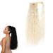 prinfantasy Long Wavy Ponytail Extensions Body Wavy Wrap Around Hair Ponytails Curly Clip in Synthetic Hairpieces for Women Girls GBMW072 GBMW072 22 inch