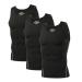Audoc Men's 3 Pack Compression Football Tank Top Cool Dry Athletic Compression Shirts Sleeveless X-Large 3 Pack Tank