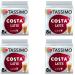 Tassimo Compatible Costa Latte Coffee Pods 16 discs - (Pack of 4 Total 64 discs 32 Drinks)