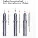 Yolispa Electric Nail Files Portable Cordless Electric Nail Files Rechargeable Nail Drill with 6 Nail Drill Bits Electric Manicure and Pedicure Set for Thick Nails Cuticles Hard Skin Removal - Buy Online on SooperMarket.com