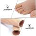PLAFOPE 2pcs Gel Finger Toe Cover Thumb Protector - Elastic Silicone Wrap Bandages for Toe and Finger Support - Flesh Color - Buy Online on SooperMarket.com