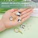 2 Boxes Panda Bamboo Pendant Keychain for Keys Animal Pendant Keychain Key Chain Making Supplies Bag 0.2X2.4X2.7CMx3pcs As Shownx3pcs - Buy Online on SooperMarket.com
