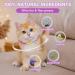 Woyamay Calming Collar For Cats Adjustable Calming Cat Collar for Anxiety and Stress Relief Natural Cat Calming Pheromone Collar with 60 Days for Kitten Medium Large Cats 2 Pack Rainbow Rainbow-2 Pack - Buy Online on SooperMarket.com