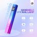 Saviland Rechargeable Mini UV Nail Lamp with Visual Screen - Portable 12W LED Nail Dryer for Gel Polish and Nail Glue - USB Nail Art Tool for DIY Manicure - Multi-Colored (02) - Buy Online on SooperMarket.com
