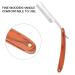 Professional Razor Shaving Knife | Straight Edge Barber Razor with Wooden Handle | Best Beard & Hair Cutting Tool for Barbers - Buy Online on SooperMarket.com