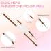 Dual-Ended Rhinestone Picker Doting Pen - Wax Pencil Applicator for Nail Art Jewelry & DIY Crafts - White Acrylic Handle - Buy Online on SooperMarket.com