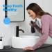 Cordless Water Flosser & Oral Irrigator with 5 Modes - Portable & Rechargeable - 4 Jet Tips - Travel-Friendly - Black - Buy Online on SooperMarket.com