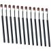 Angoily 100pcs Eye Shadow Brush Face Makeup Foundation Beauty Kit Handle Powder Applicator Miss Girl