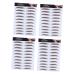 Gogogmee Hair-like Eyebrows 4pcs Eyebrow Stickers Tool Stickers Imitation Eyebrows Water Transfer Eyebrow Sticker Mold Cosmetic