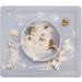 EZPZ Happy Bowl (Pewter) - Silicone Suction Bowl for Toddlers | Dishwasher Safe - Buy Online on SooperMarket.com