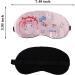 Cartoon Kitty Cat Sleep Eye Mask - 100% Blackout Blinders for Women - Pink - Buy Online on SooperMarket.com