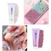 Buy 2 Color Neon Face & Body Glitter Gel - Holographic Makeup for Parties (Pink & White) - Glow Accessories - Buy Online on SooperMarket.com