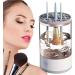 QUR White Makeup Brush Cleaner Electric Automatic Spinning Makeup Brush Cleaner Fit for All Makeup Brush - Buy Online on SooperMarket.com