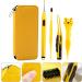 FRCOLOR Kids Ear Wax Pick Set - Cartoon Luminous Earwax Picker & Nose Clip for Safe Removal - Yellow 15.2x6.7cm - Buy Online on SooperMarket.com