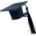 Wontool Graduation Hat Insert Doctoral Hat Headband - Graduation Hat Hairpin Set 3D Graduation Hat Inserts Graduation Accessories for College University High School Black - Buy Online on SooperMarket.com