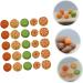 ibasenice 250 Pcs Artificial Orange Fruit Pendant Resin Charms Oranges Decoration Fruit Charms for Jewelry Making Jewelry Making Fruit Charms Miniature Accessories Earrings 3d Food - Buy Online on SooperMarket.com