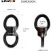 Fusion Climb Delta Swivel  Safest Rotational Device Hanging Accessory for Web Tree Swing  Therapy Swing  Aerial Dance  Swing Spinner Hanger  Rock Climbing  Hanging Hammocks (FP-8300-BLKBLK) Dual Oval Rings - Buy Online on SooperMarket.com