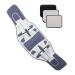 GUANGLU Back Support Belt | Back Protective Brace for Men - Waist Lumbar Lower Back Support Belt for Women Men Back Reliever Spinal Belt Back Relief Strap Blue O
